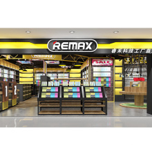 Remax Wooden Cellphone Store Interior Design Mobile Phone Display Units Mobile Phone Display Tables